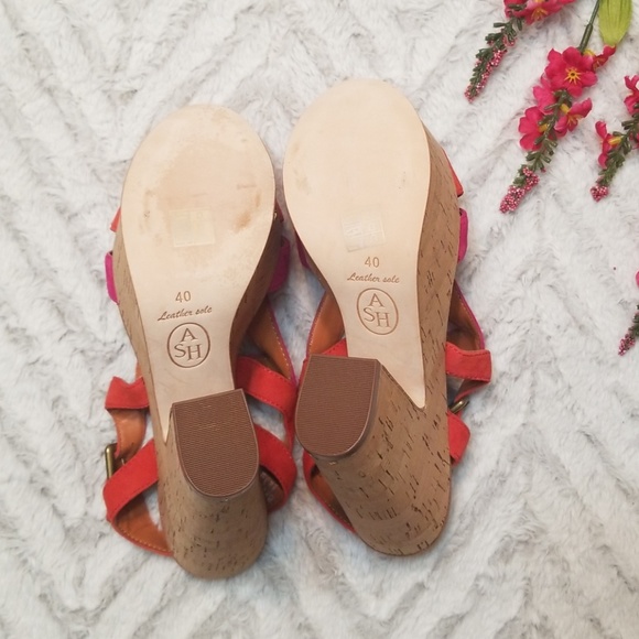 Ash Hysteria Suede Platform Sandals - Picture 5 of 7